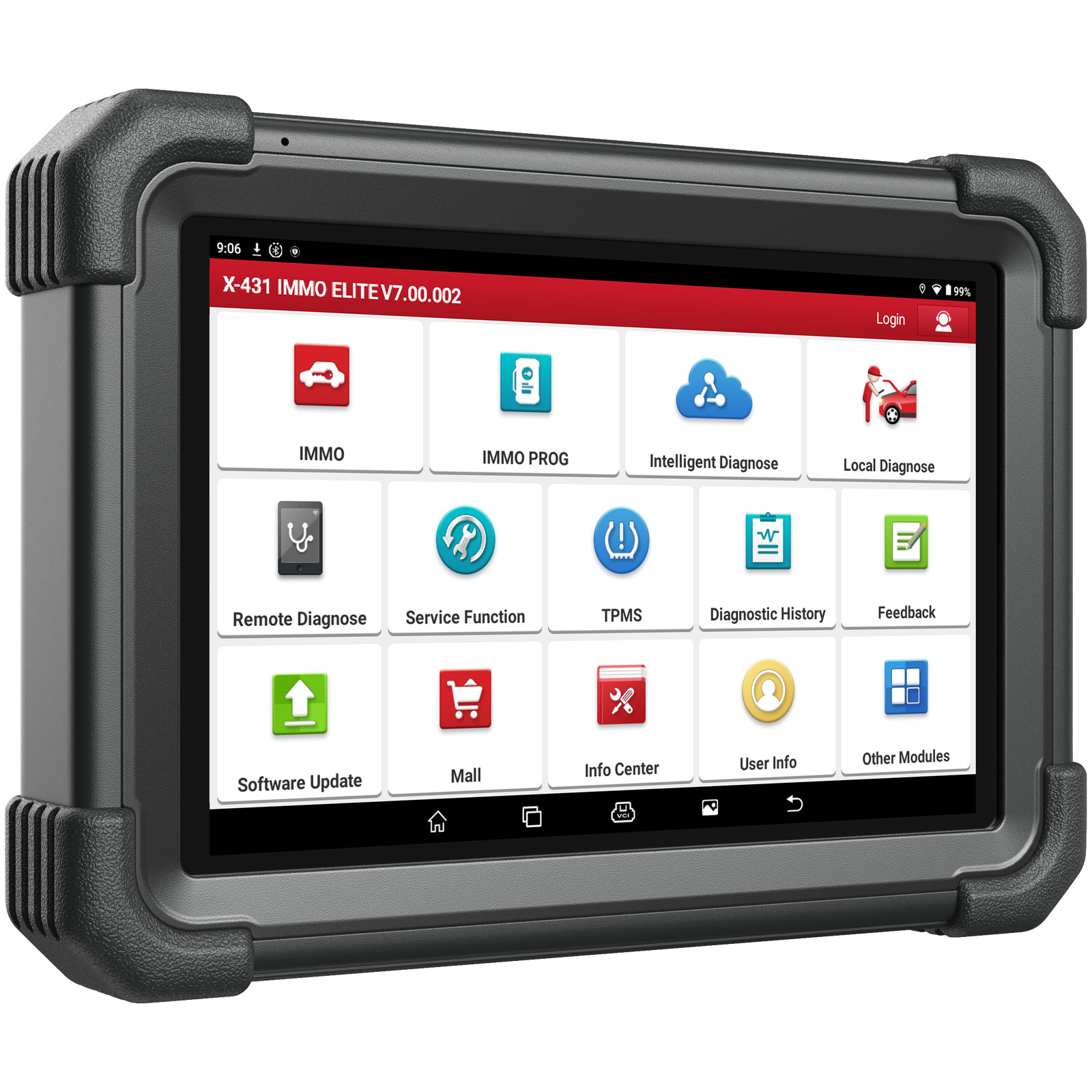Launch X431 IMMO ELITE IMMO PLUS Key Programming Full System Diagnostic Scanner