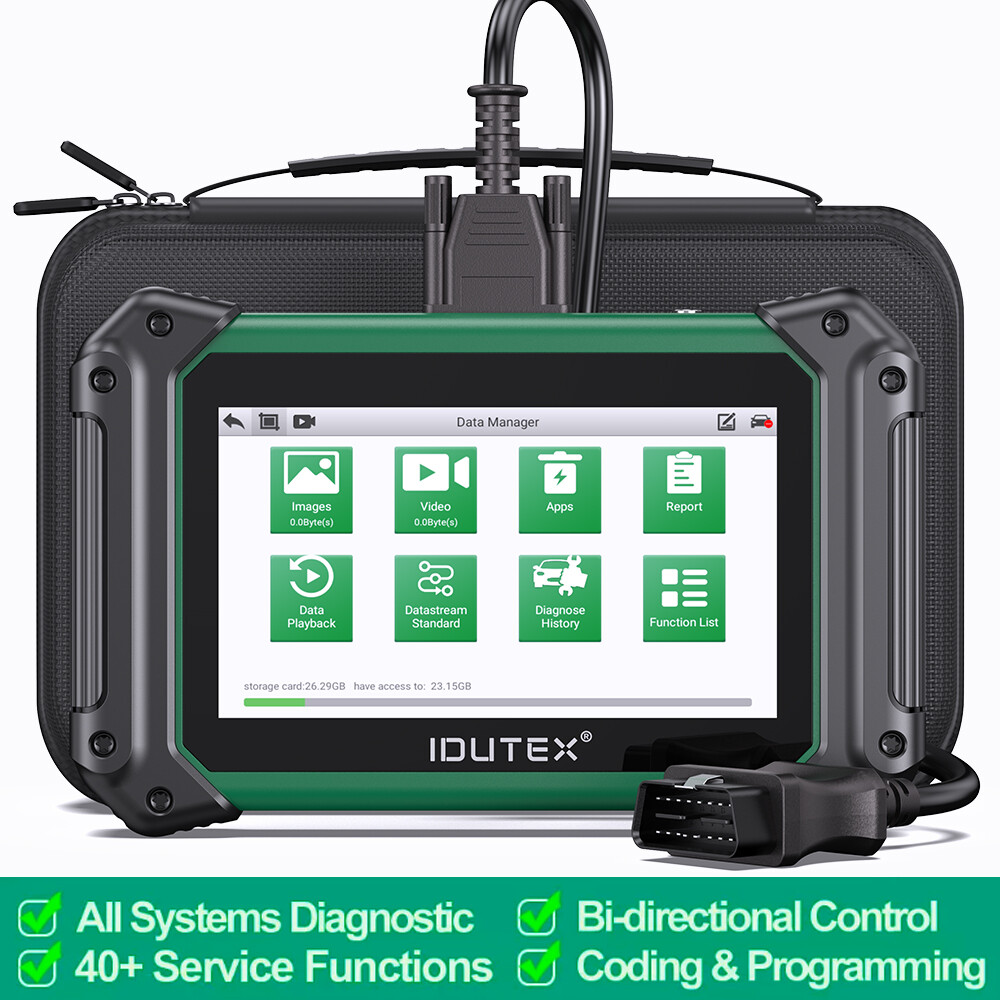 TS710 Heavy Duty Truck Diesel Diagnostic Scanner DPF Regen OIL Reset ECU Coding