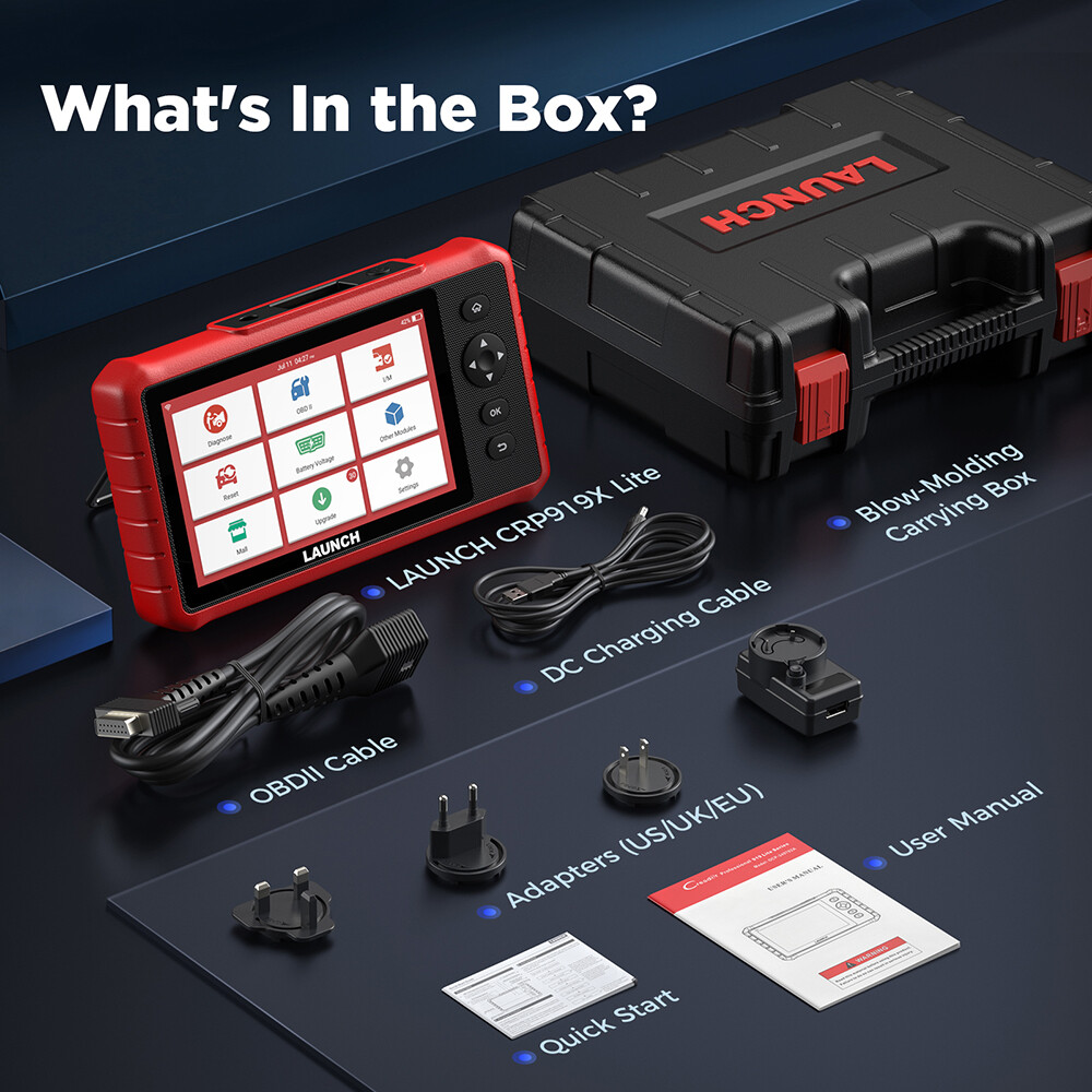 LAUNCH X431 CRP919X Lite Bidirectional OBDII Scanner Car Diagnostic Scan Tool