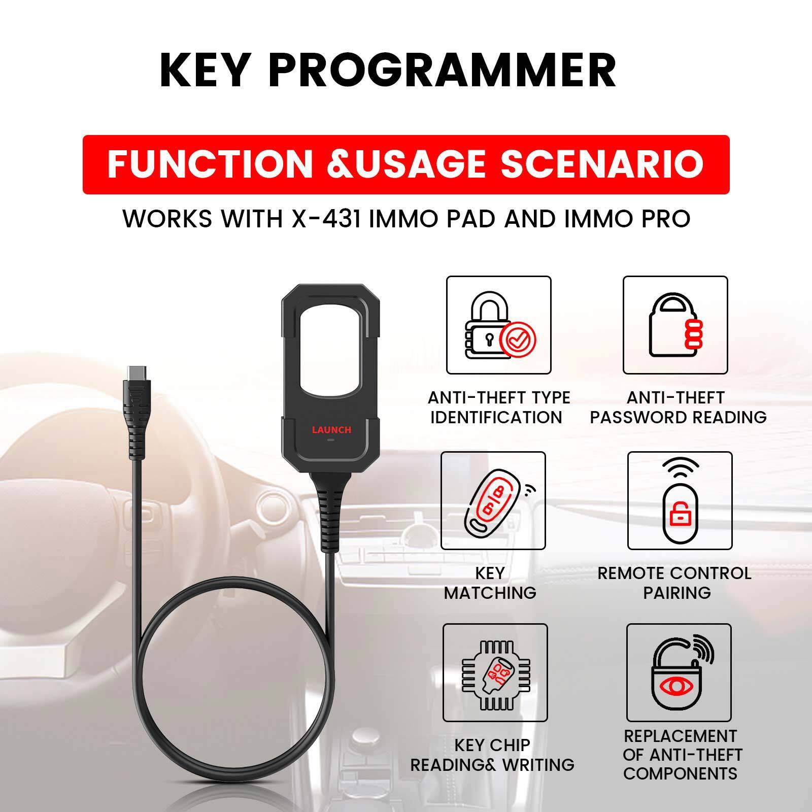 Launch X431 Progarmmer Remote Maker for X431 IMMO ELITE,IMMO PLUS,X431 PADⅦ