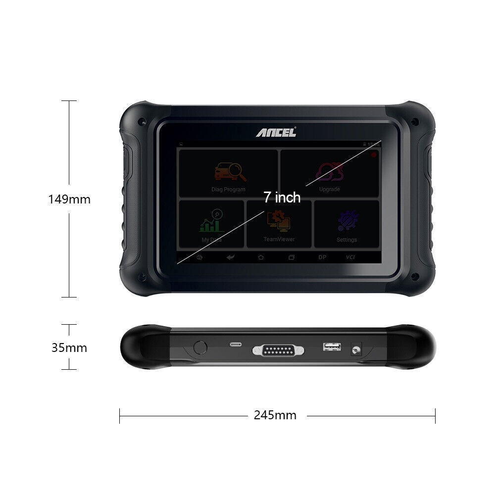ANCEL DP500 OBD2 Scanner Auto Odometer Milleage Correction Tool Key Programming
