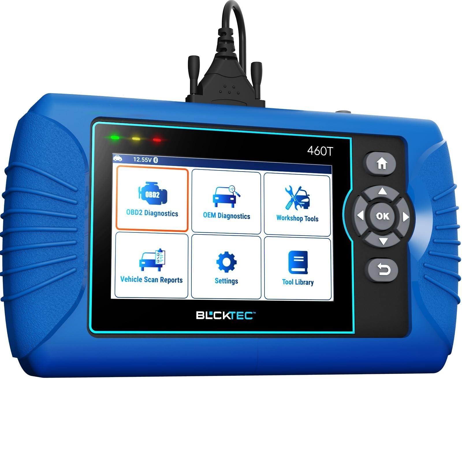 Blcktec 460t Obd2 Scanner Car Code Reader Engine Abs Srs Transmission Diagno…