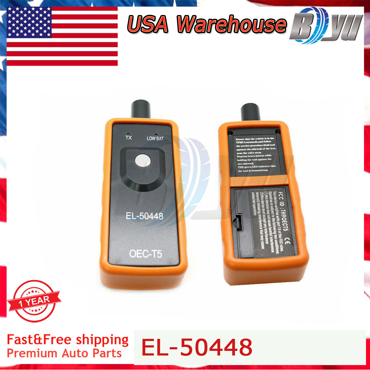 Relearn Tool Auto Tire Pressure Monitor Reset Tool EL-50448 For TPMS GM Vehicles