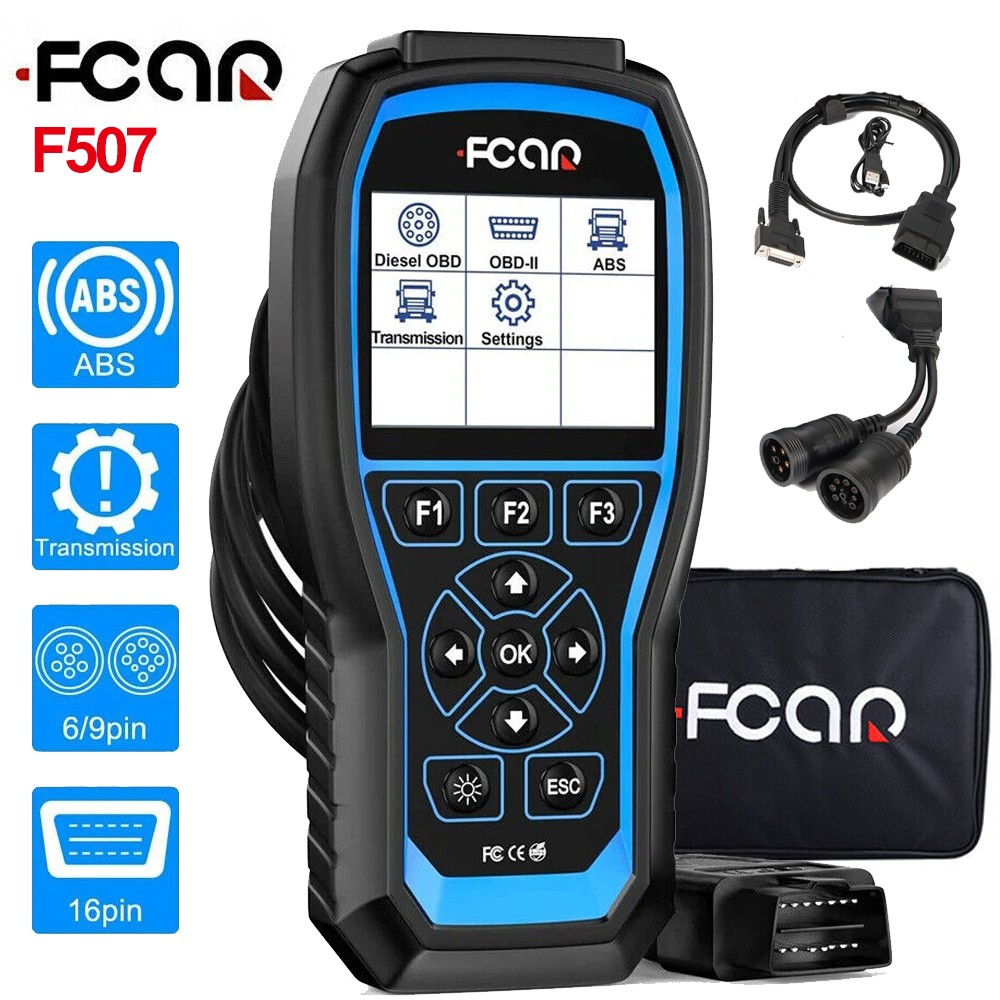 All System Heavy Duty Truck Scanner Diesel OEM Level Diagnostic ABS Transmission