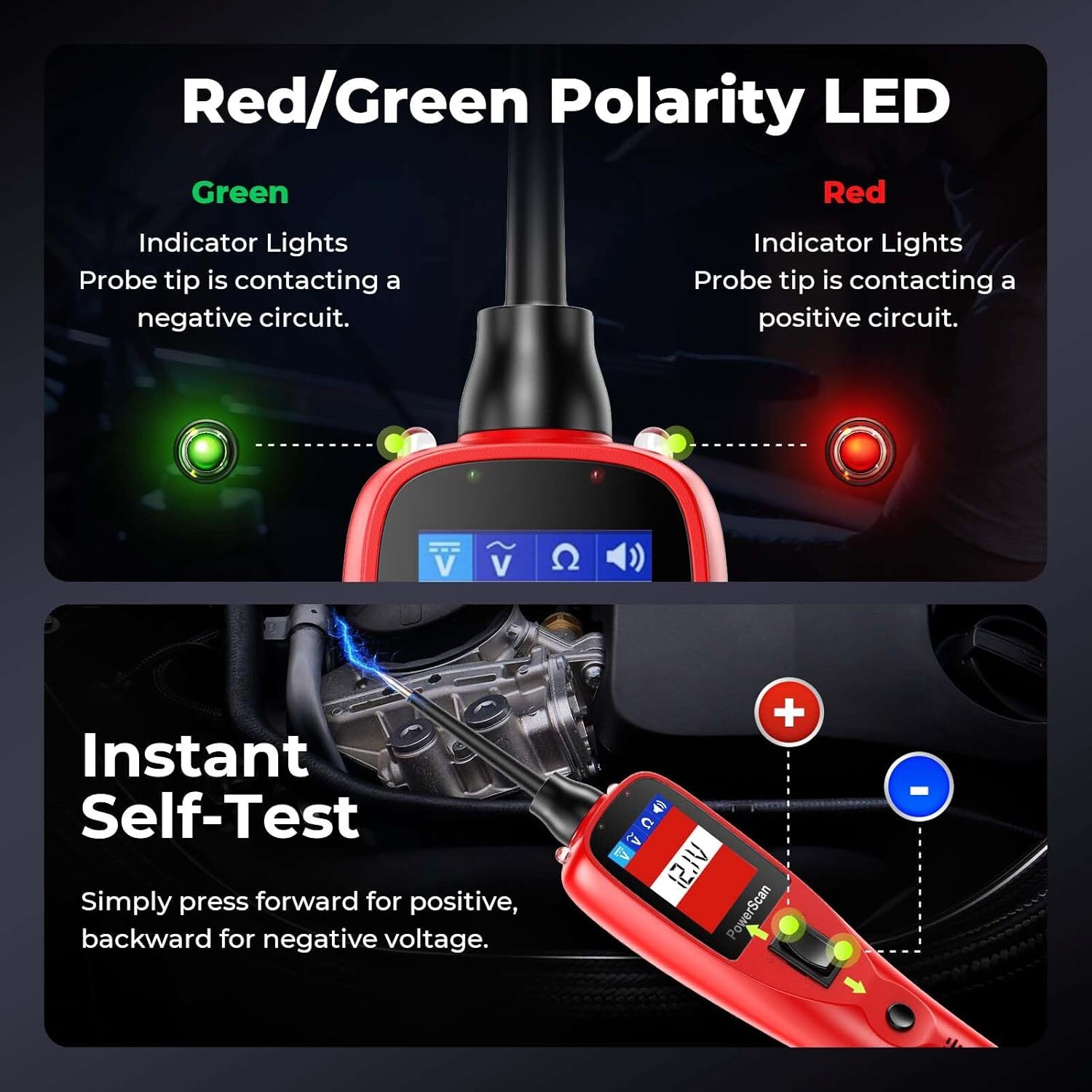 Autel PowerScan PS100 Electrical System Diagnostic Tool Circuit Battery Tester