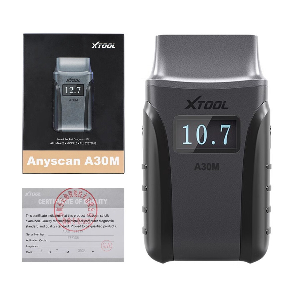 XTOOL A30M BiDirectional Scanner OBD2 Diagnostic Tool All System Car Code Reader