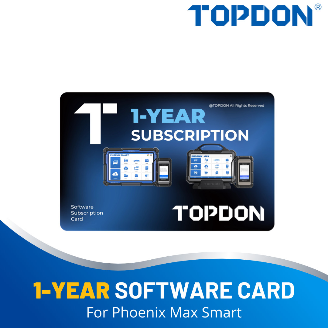 TOPDON Software Subscription/ADAS Software/24V HD Card/EV Kit For Phoenix Series