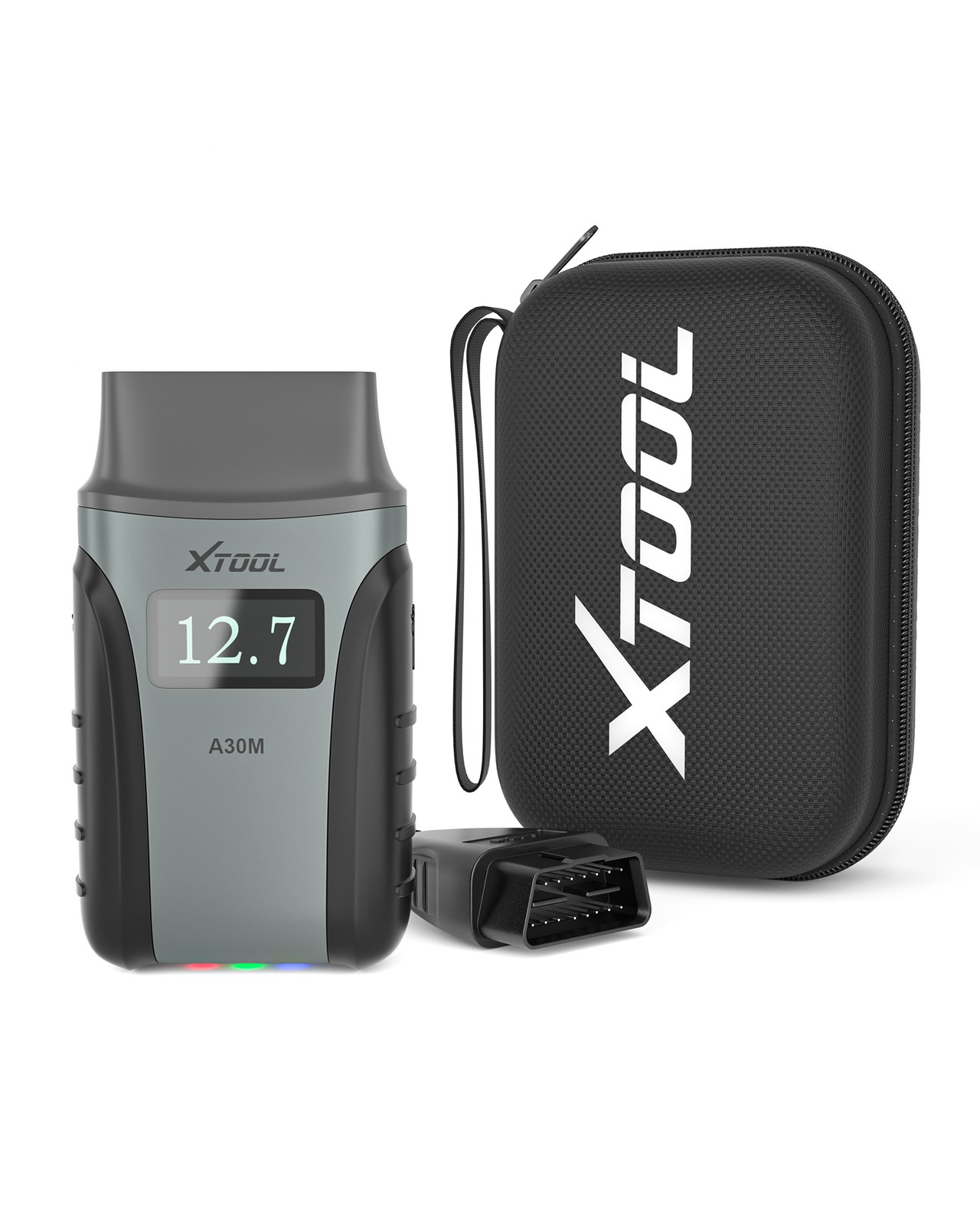 XTOOL A30M +Cable Car Bluetooth OBD2 Scanner Bidirectional Full Diagnostic Tool