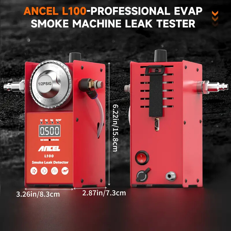ANCEL L100 Automotive EVAP Smoke Machine Leak Tester Vacuum Leak Detection