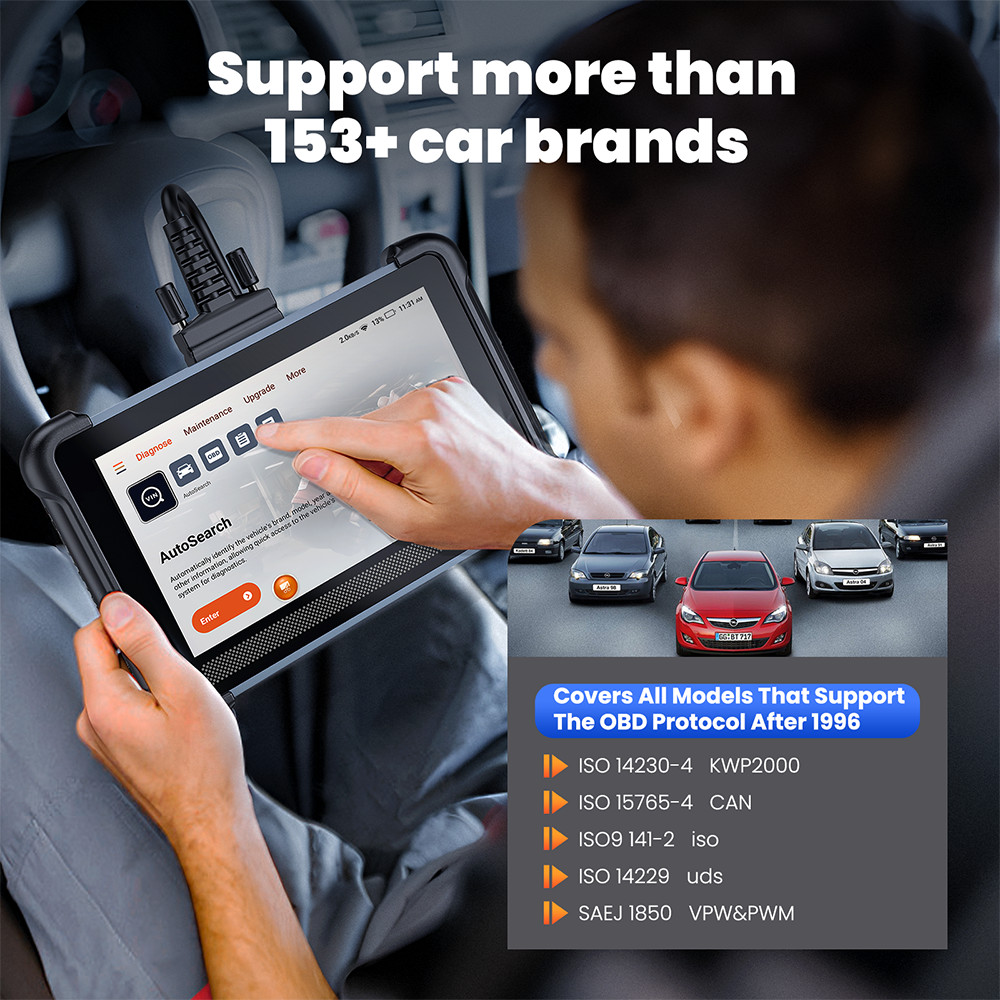 THINKSCAN 672 Bidirectional OBD2 Scanner Full System Diagnostic ECU Coding Tool