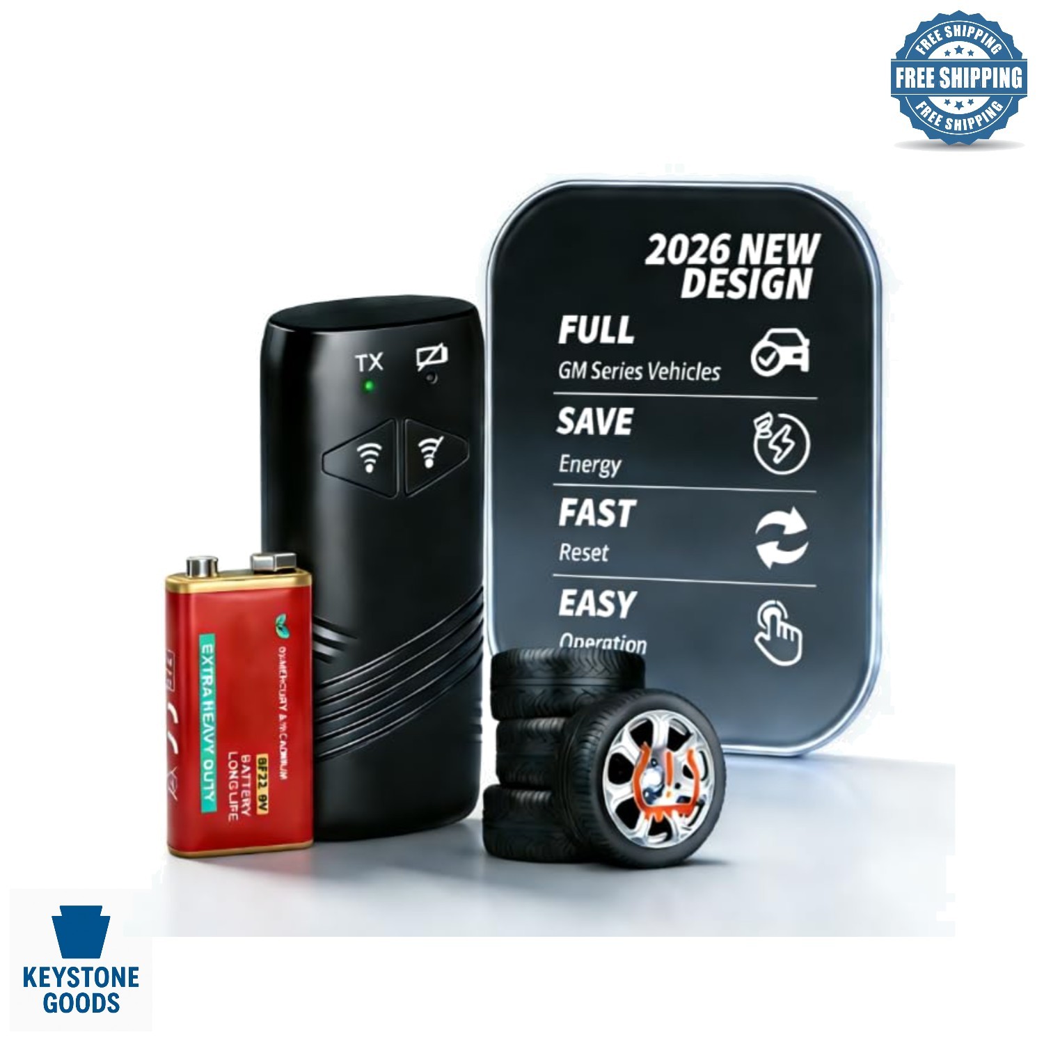 GM TPMS Relearn Tool Compact Activation & Reset Device