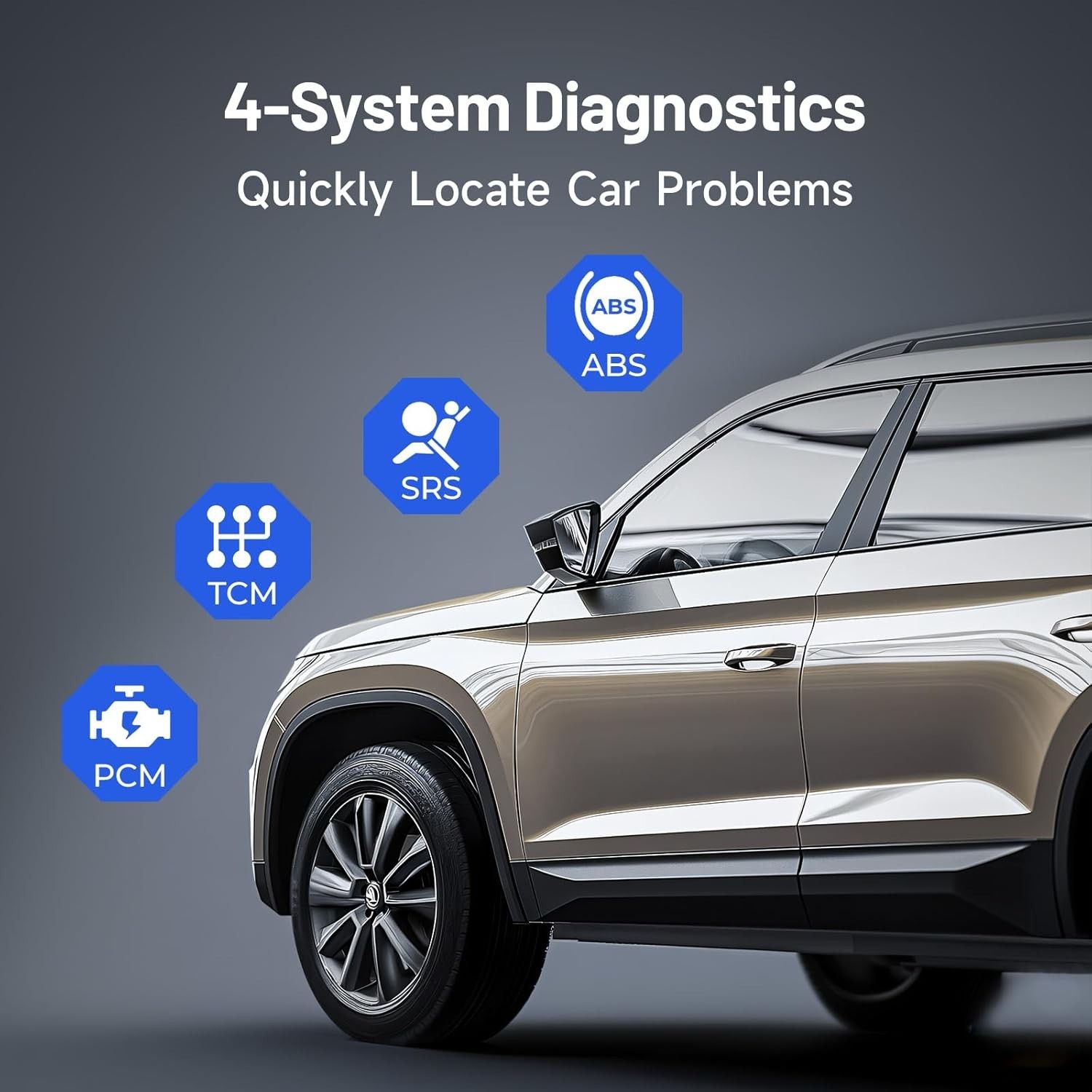 ArtiDiag500 4-System OBD2 Scanner with Full System Diagnostics & Reset Functions