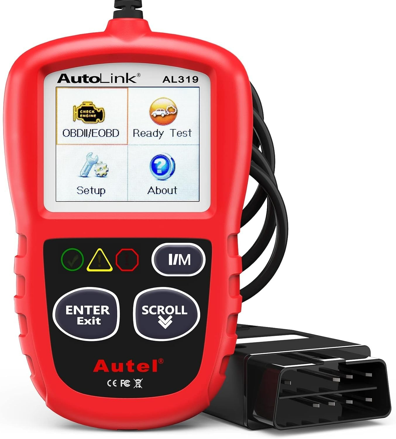 AL319 Enhanced Vehicle Code Reader – Fast Diagnostics & Live Engine Data Display