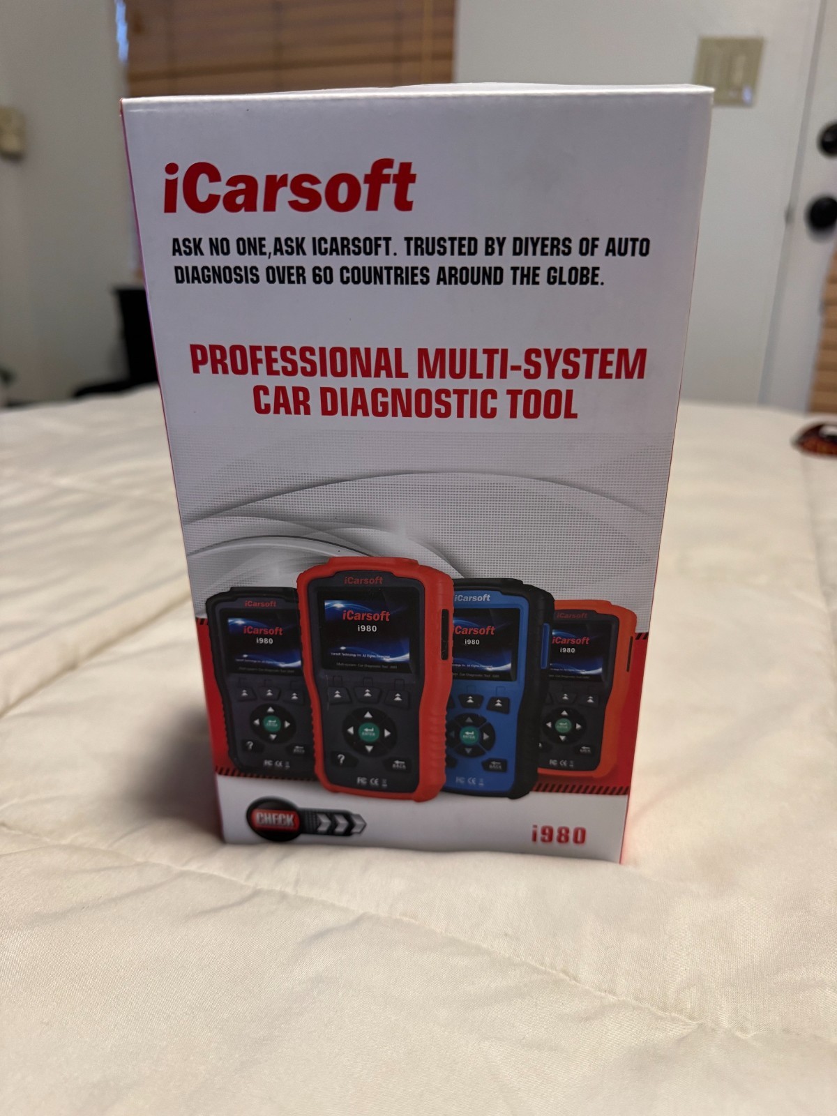 ICarsoft Genuine Mercedes Benz i980 Professional Diagnostic Scanner Tool W203