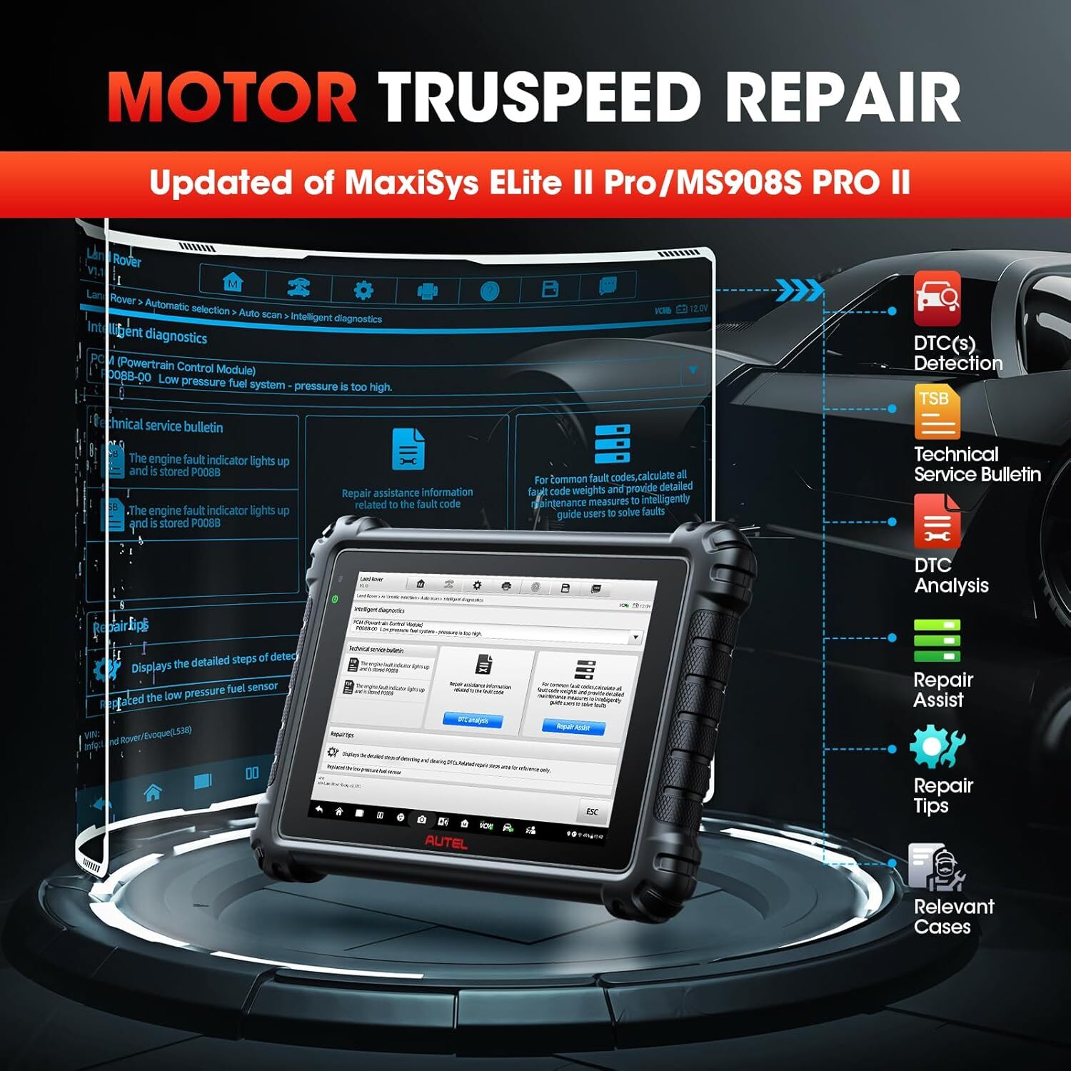 🔥2-Year Free Update Autel MaxiSys ULTRA Lite Diagnostic Scanner ECU Programmer