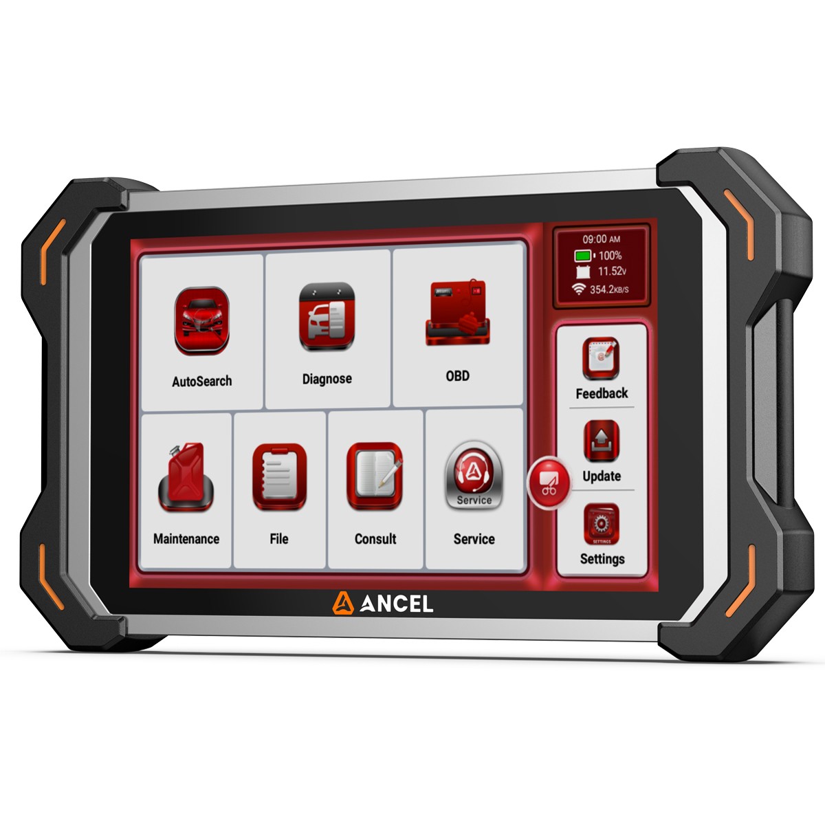 ANCEL DS600 Elite Scanner Bi-directional All System Diagnostic Tool ECU Coding