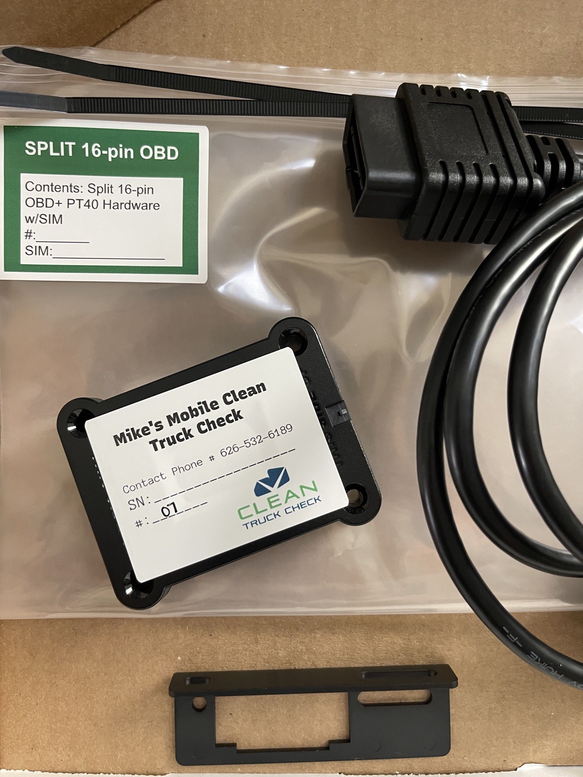 PT40 Clean Truck Check Automatic 16-pin OBD Testing Pacific Track