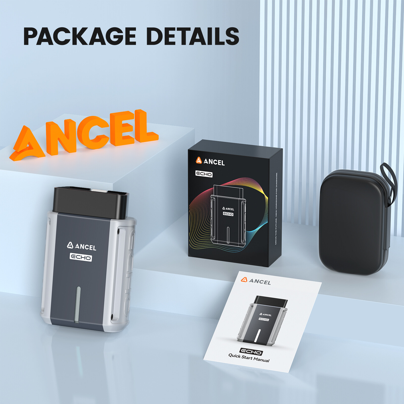 Wireless ODB2 Scanner Bidirectional Code Reader Full System for iPhone & Android