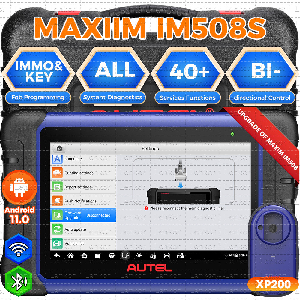 2025 Autel Maxiim IM508S Key Programming Bi-Directional Diagnostic Android 11.0
