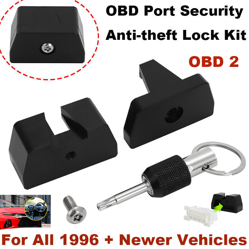 OBD2 PORT LOCK Anti-Theft Kit – Block Access to OBD Connector OBD II PORT LOCK