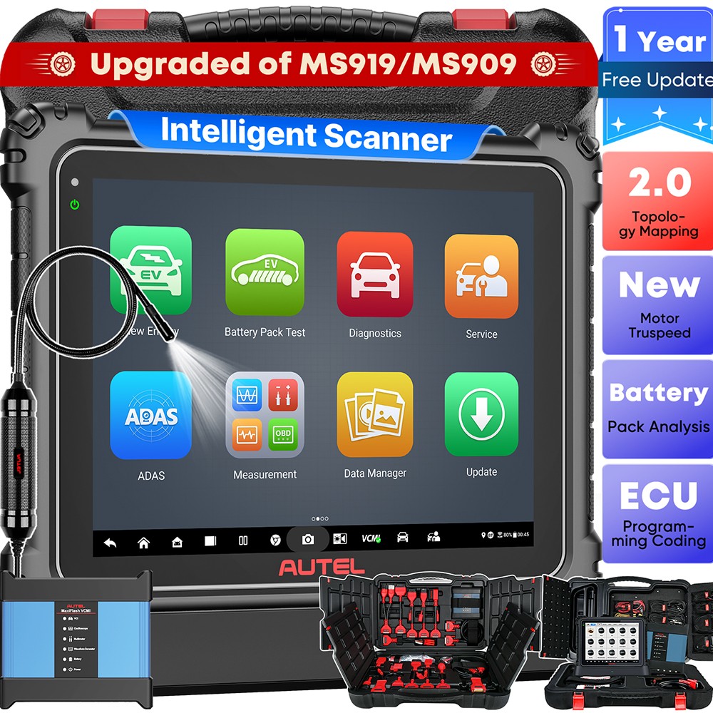 Autel MaxiSYS Ultra EV Intelligent Scanner, 2026 EV Ver of Ultra S2, 40+ Reset