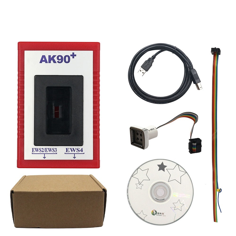 US Newest For BMW AK90+ AK90 Auto Key Programmer OBD2 Diagnostic Tools Adapter