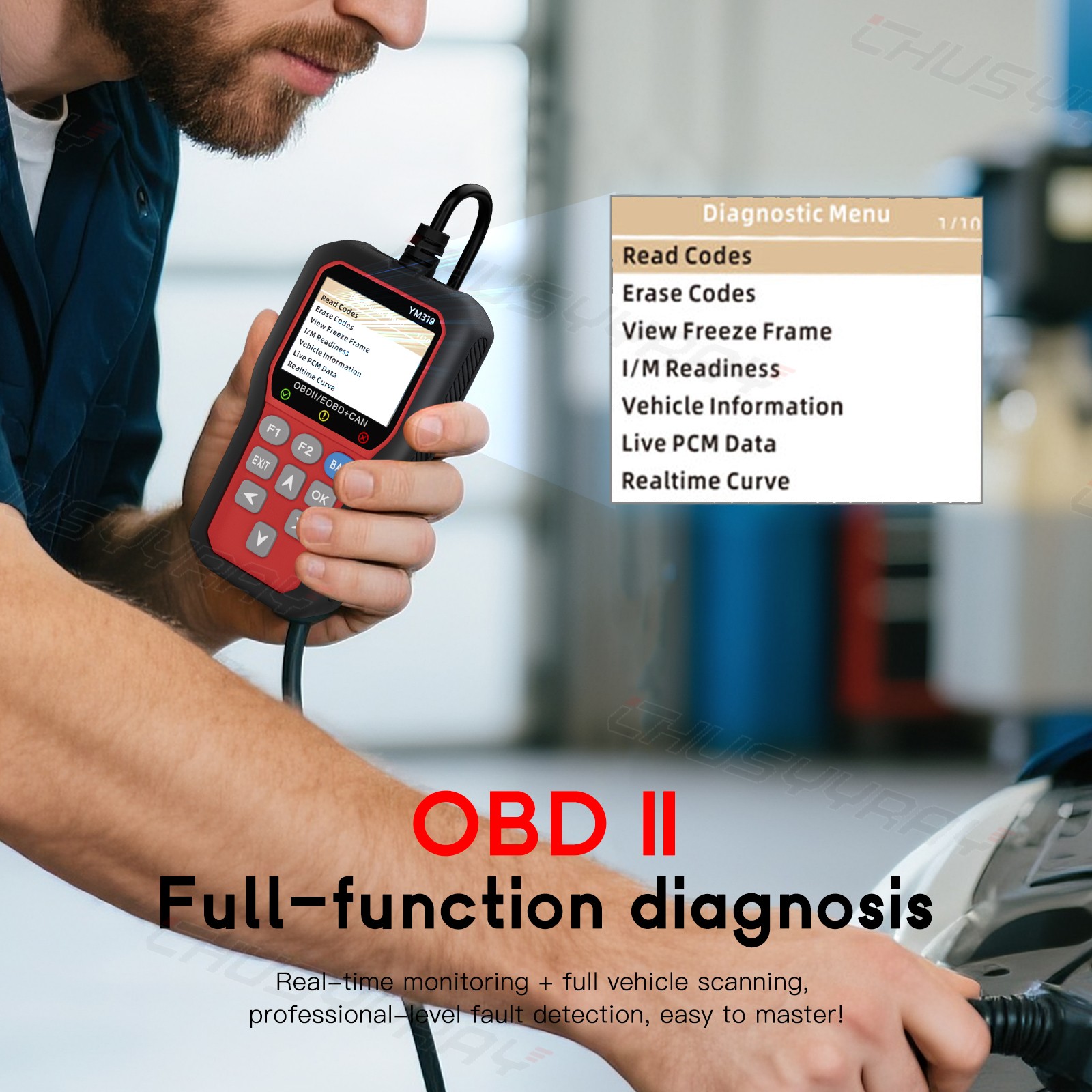 OBD2 Scanner Diagnostic Live Data Code Reader Check Engine Light for BMW