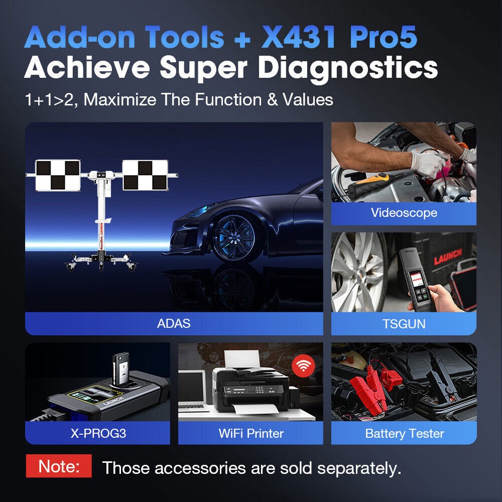 2025 LAUNCH X431 PRO5 PAD V+ Diagnostic Scanner J2534 Programming E.CU Coding