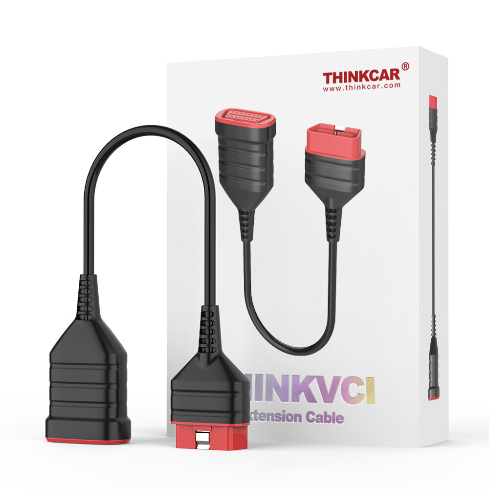 ThinkDiag 16 Pin OBD2 Extension Cable Male To Female OBD2 Automotive Adapter