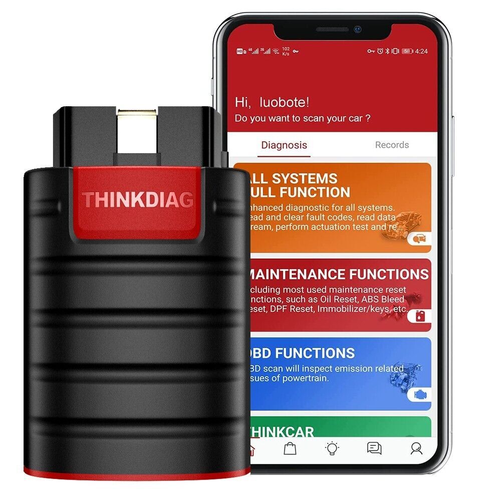 2025 THINKDIAG Bidirectional Car OBD2 Scanner Full Software Free Diagnostic Tool