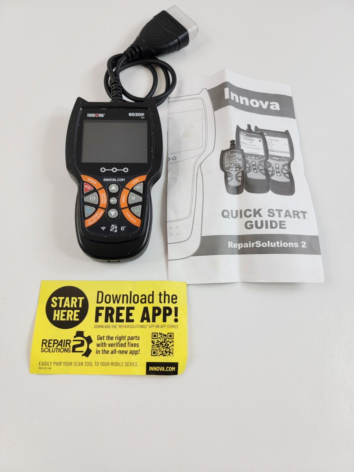 INNOVA 6030P Scanner Diagnostic Code Reader – Car Check Engine Brakes OBD2 READ