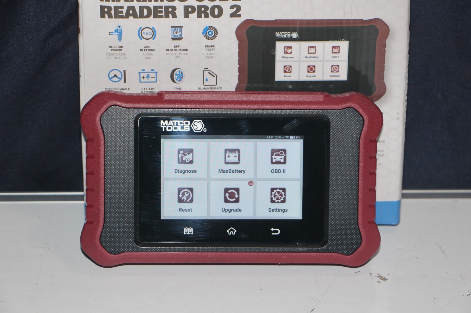 Matco Maximus code reader 2 MAXCRPRO