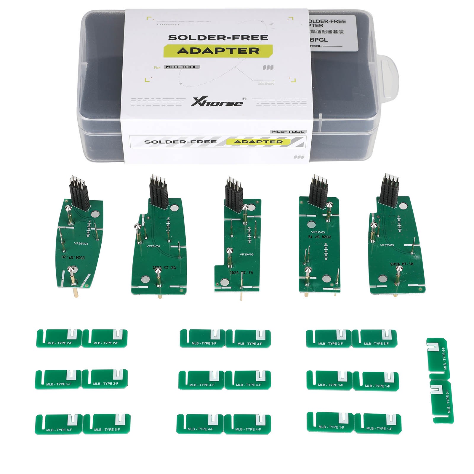Xhorse XDMLBPGL MLB Tool Solderfree Adapter Kit Support Add Keys for MLB Models