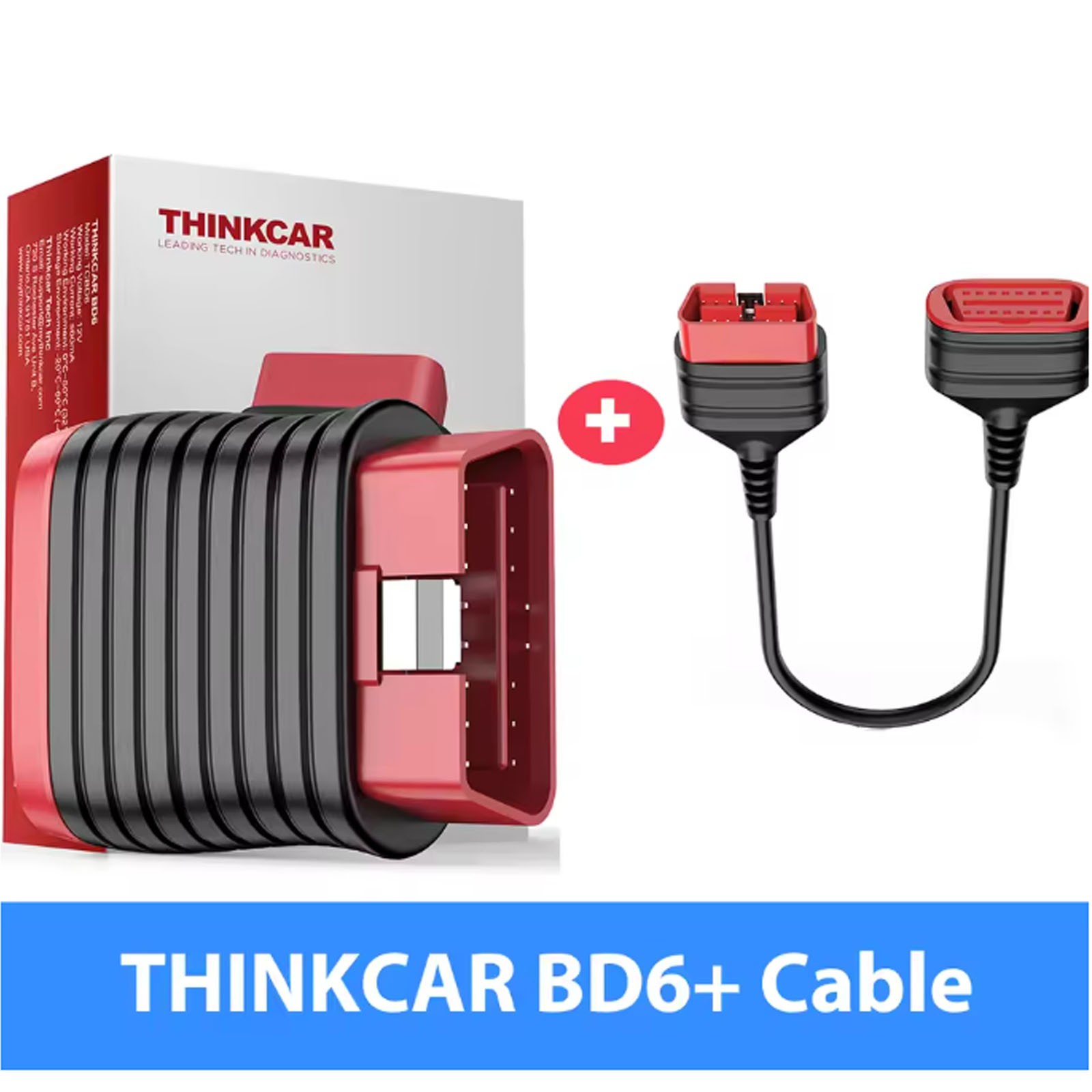 THINKCAR BD6 Car Diagnostic Tool All System EOBD OBD2 Scanner 5 Reset Life Free