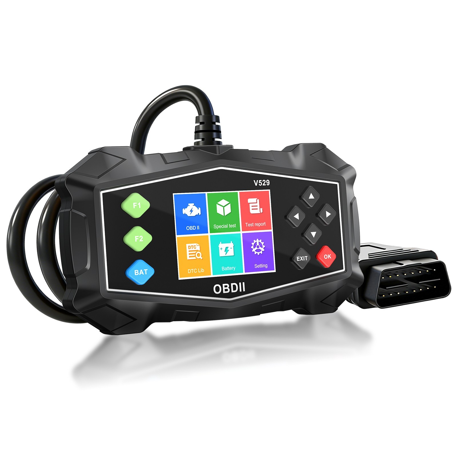 Car OBD2 Scanner Data Stream Mode 6 Mode 8 Freeze CHECK ENGINE LIGHT I/M