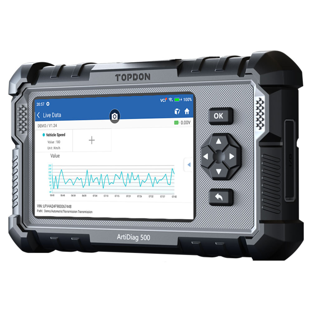 2026 TOPDON AD500 OBD2 Car Scanner Engine ABS SRS SAS Diagnostic Tool+6 Resets