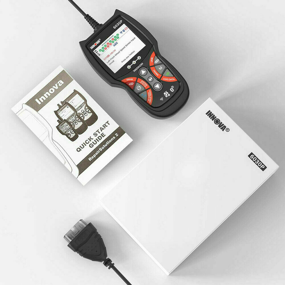 INNOVA 6030P OBD2 Scanner Engine ABS Battery System Code Reader Diagnostic Tool