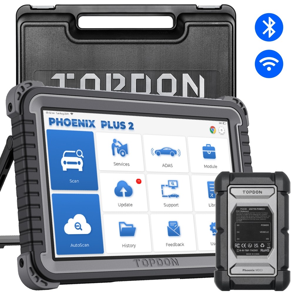 🔥2026 Newest TOPDON Phoenix Plus 2 Flagship Automotive Diagnostic Tablet US