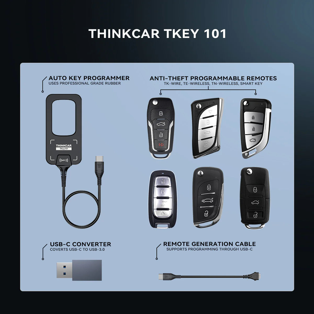 Thinkscan 689BT with Thinkcar TKEY101
