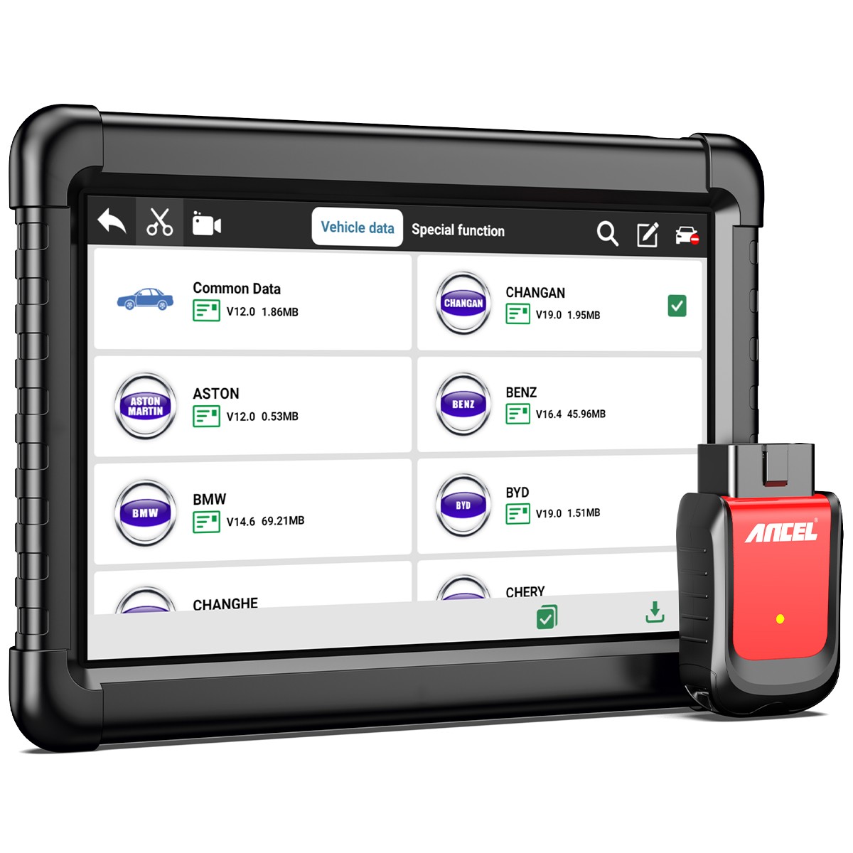 ANCEL X6 For VW Bi-directional Full Systems TPMS OBD2 Scanner Diagnostic Tool