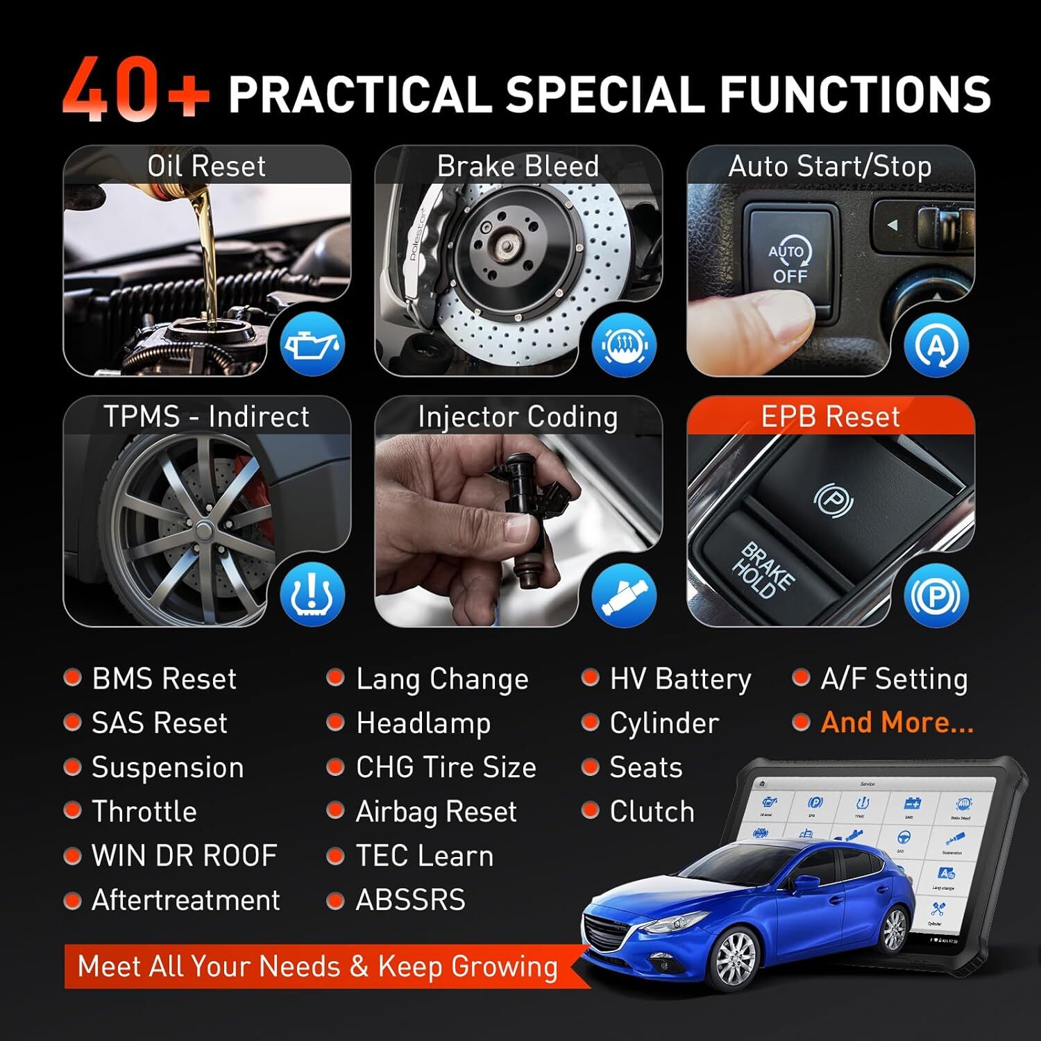2025 OTOFIX D1 PROS MS906 Pro 2-Year Free Car All System Diagnostic Scanner Tool