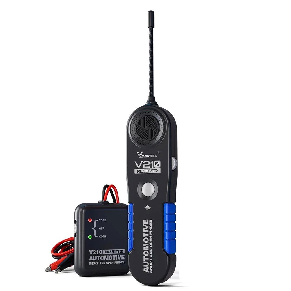 2025 VDIAGTOOL V210 DC 6-42V Auto Wire Tracer Open Short Finder Circuit Tester