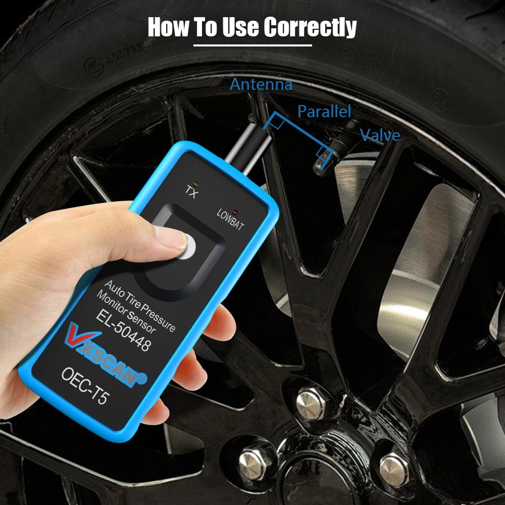 EL-50448 Auto Tire Pressure Monitor Sensor TPMS Activation Tool OEC-T5 for Gm