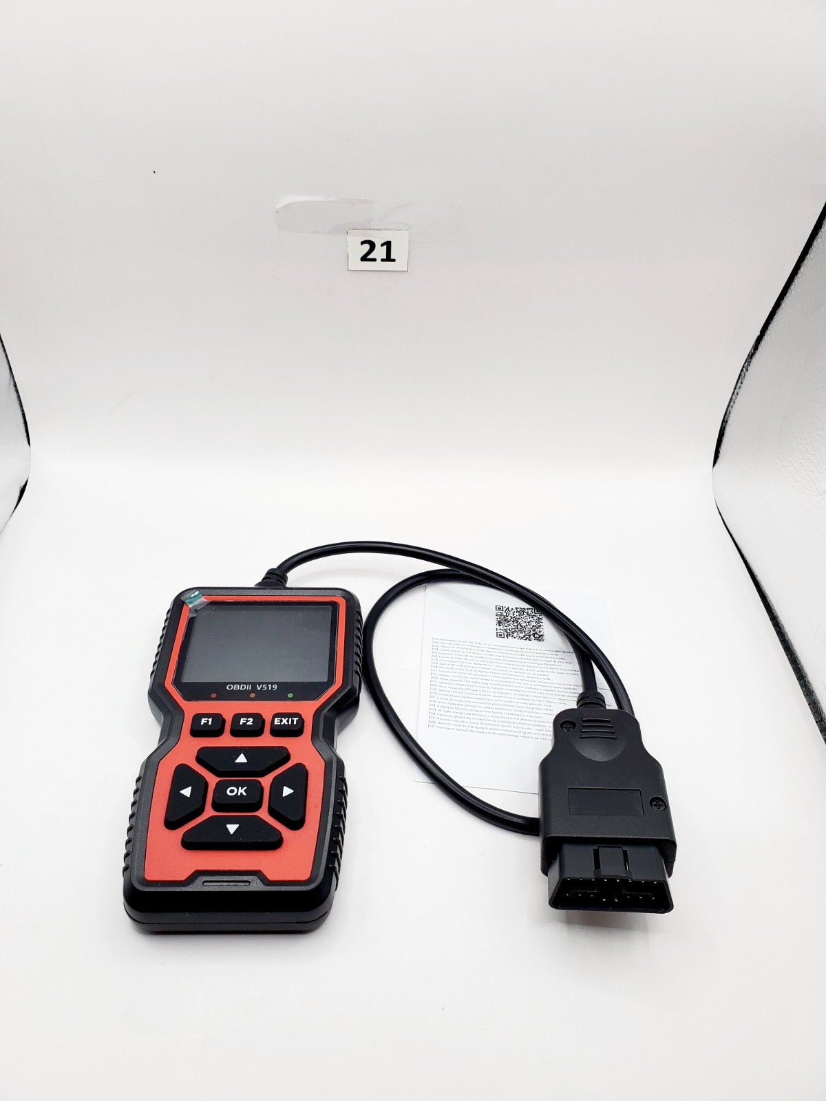 Professional OBD2 V519 Scanner – 2025 Upgraded OBDII + CAN Code Reader