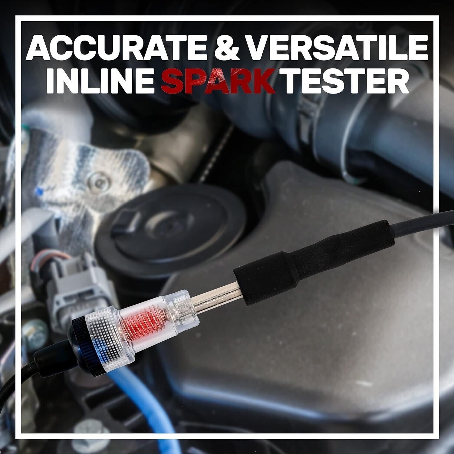 Test Tool Spark Plug Tester Ignition System Coil Engine In Line Auto Diagnostic