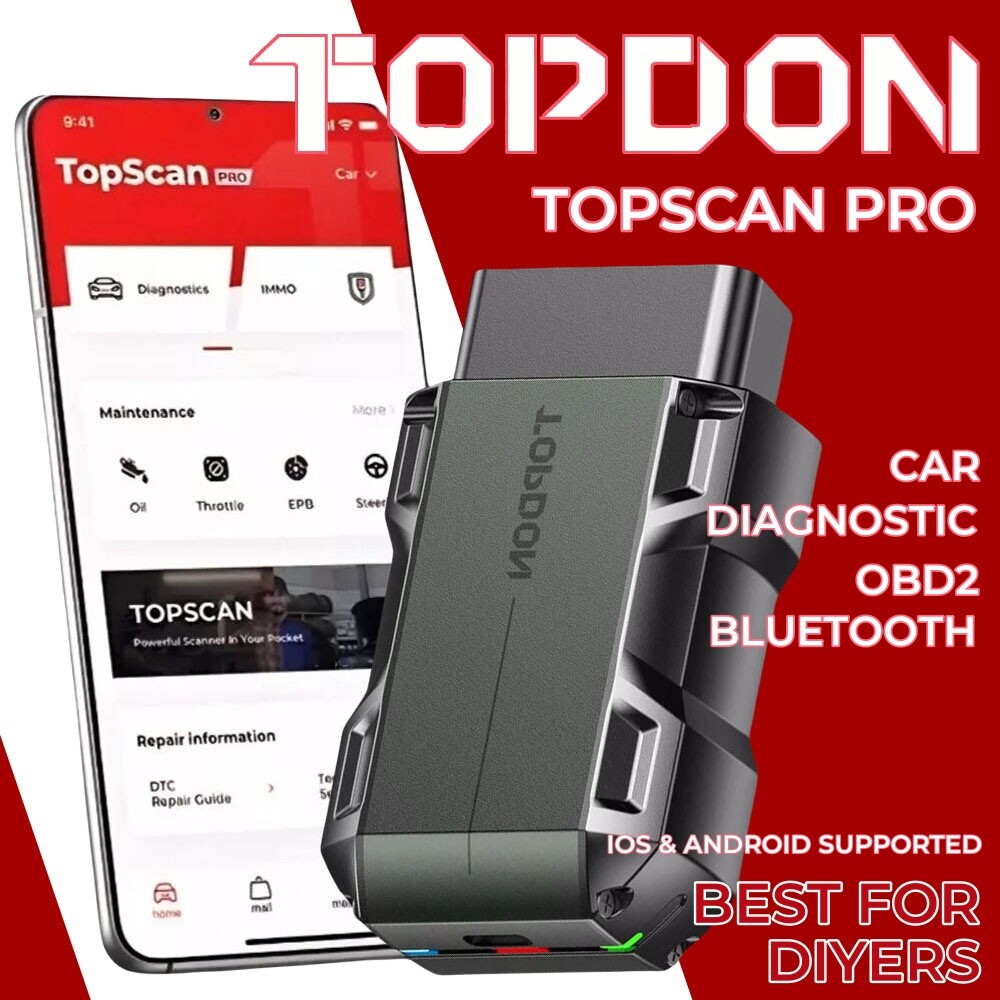 2025new! TOPDON TopScan PRO+ Wireless Key Programming IMMO & 13 Reset Diagnostic