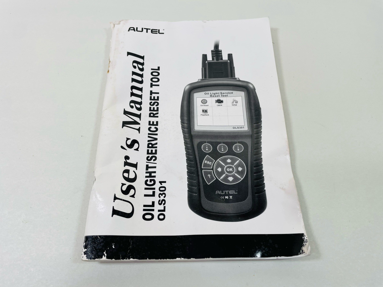 Autel OLS301 MaxiService Oil Light Service Reset Tool In Case With User Manual