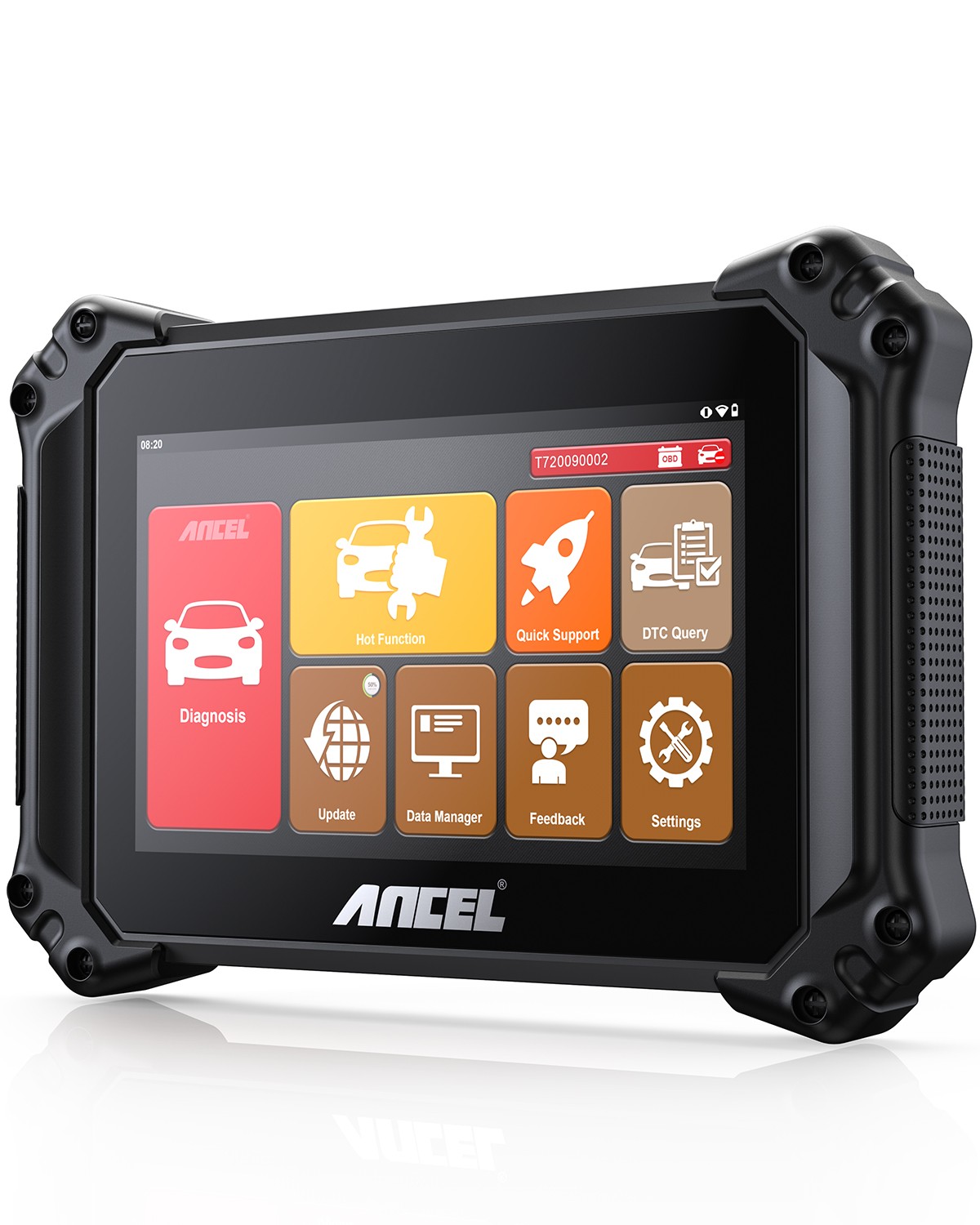 8″ ANCEL V6 OBD2 Scanner Diagnostic All System Code Reader Scan Tool Action Test