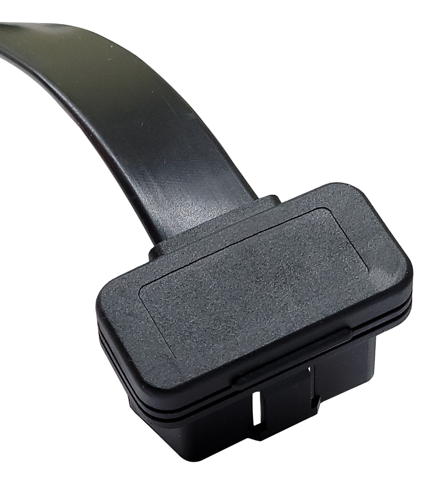 12″ – 90 Degree – OBD2 Reader Flat Male to Female Extension Cable for OBD OBDII