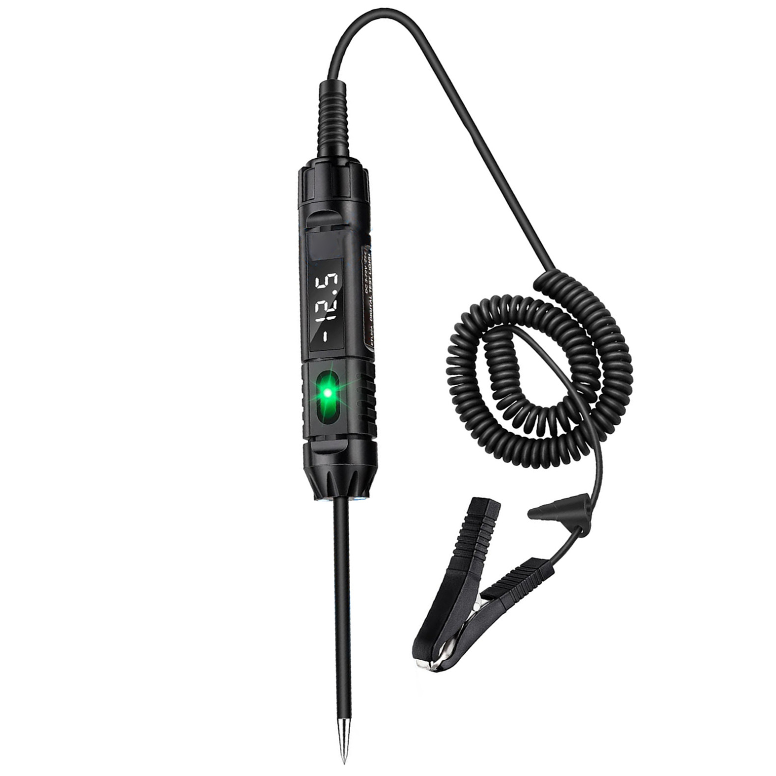 3-72V Auto Circuit Tester with LED Digital Display and Polarity Indicator Light